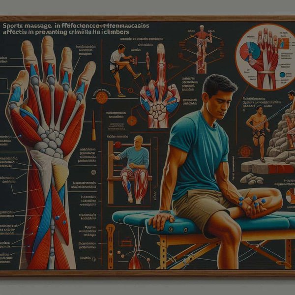 Quelle est l'efficacité des massages sportifs dans la prévention des tendinites chez les grimpeurs?