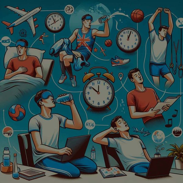 Comment gérer le décalage horaire lors des compétitions internationales pour les équipes?